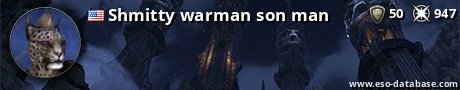 Signatur von Shmitty warman son man