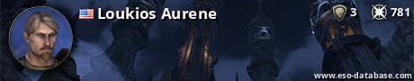 Signatur von Loukios Aurene