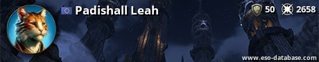 Signatur von Padishall Leah