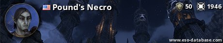 Signatur von Pound's Necro