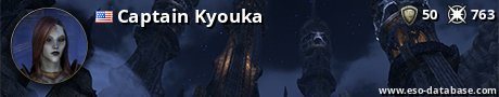 Signatur von Captain Kyouka