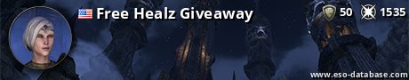 Signatur von Free Healz Giveaway