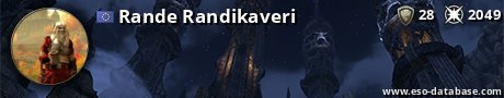 Signatur von Rande Randikaveri