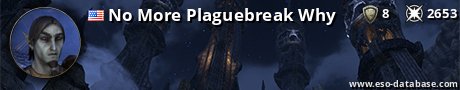 Signatur von No More Plaguebreak Why