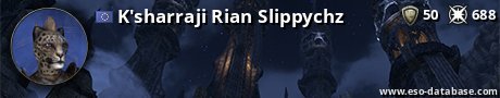 Signatur von K'sharraji Rian Slippychz