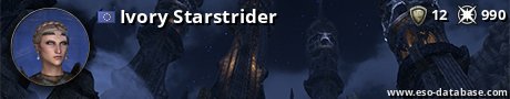 Signatur von Ivory Starstrider