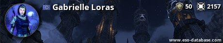 Signatur von Gabrielle Loras