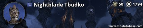 Signatur von Nightblade Tbudko
