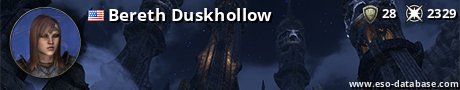 Signatur von Bereth Duskhollow