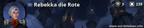 Signatur von Rebekka die Rote