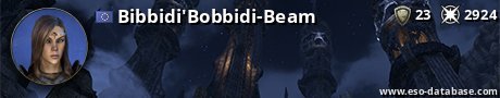 Signatur von Bibbidi'Bobbidi-Beam