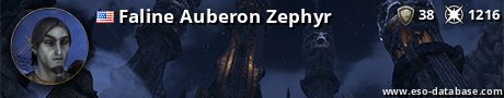 Signatur von Faline Auberon Zephyr