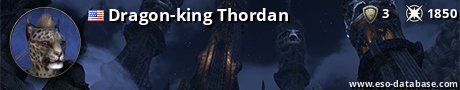 Signatur von Dragon-king Thordan