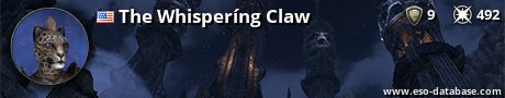 Signatur von The Whisperíng Claw