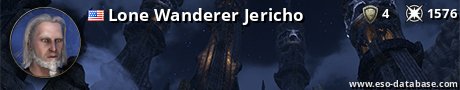 Signatur von Lone Wanderer Jericho