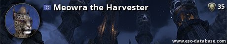 Signatur von Meowra the Harvester