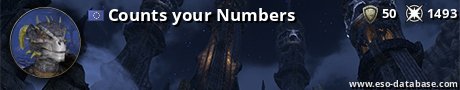 Signatur von Counts your Numbers
