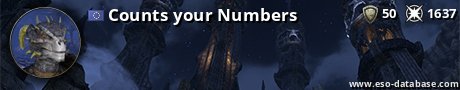 Signatur von Counts your Numbers