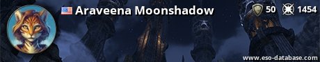 Signatur von Araveena Moonshadow