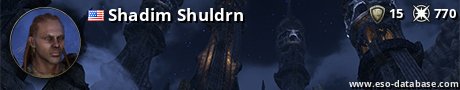 Signatur von Shadim Shuldrn