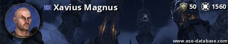 Signatur von Xavius Magnus