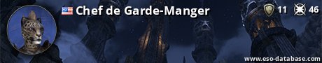 Signatur von Chef de Garde-Manger