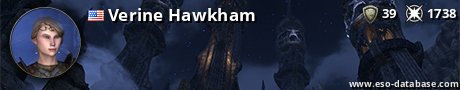 Signatur von Verine Hawkham