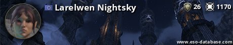 Signatur von Larelwen Nightsky