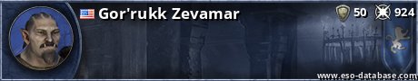 Signatur von Gor'rukk Zevamar