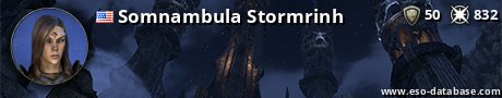 Signatur von Somnambula Stormrinh