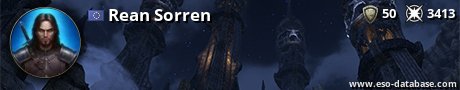 Signatur von Rean Sorren