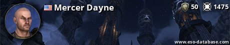 Signatur von Mercer Dayne