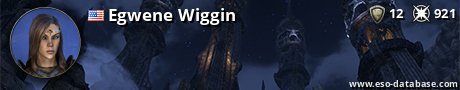 Signatur von Egwene Wiggin