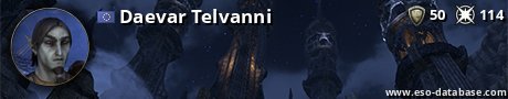 Signatur von Daevar Telvanni