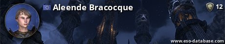 Signatur von Aleende Bracocque