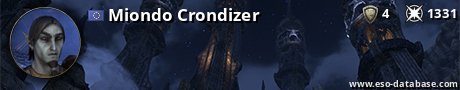 Signatur von Miondo Crondizer