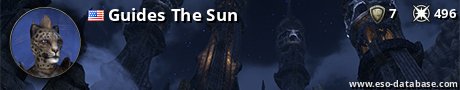 Signatur von Guides The Sun