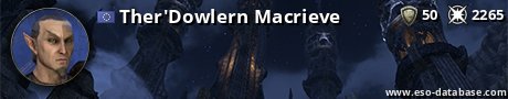 Signatur von Ther'Dowlern Macrieve