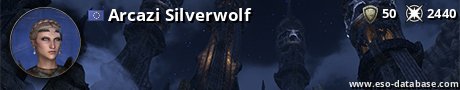 Signatur von Arcazi Silverwolf