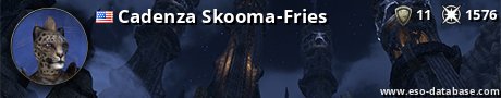 Signatur von Cadenza Skooma-Fries