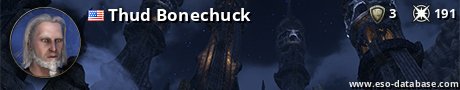 Signatur von Thud Bonechuck