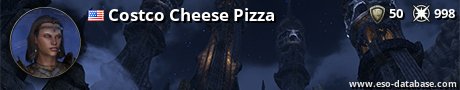 Signatur von Costco Cheese Pizza
