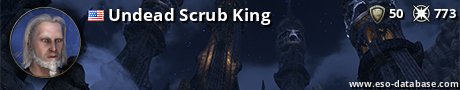 Signatur von Undead Scrub King