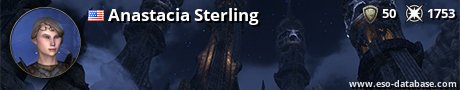 Signatur von Anastacia Sterling