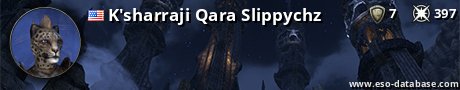 Signatur von K'sharraji Qara Slippychz