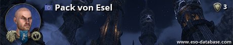 Signatur von Pack von Esel