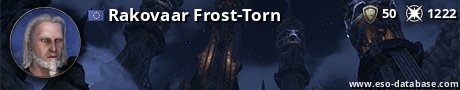Signatur von Rakovaar Frost-Torn