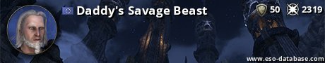 Signatur von Daddy's Savage Beast