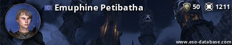 Signatur von Emuphine Petibatha