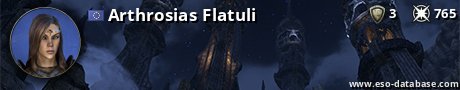 Signatur von Arthrosias Flatuli